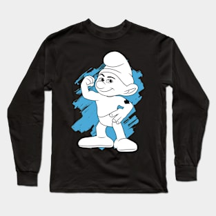 Strong Smurf Long Sleeve T-Shirt